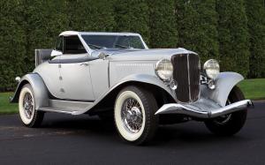 Auburn 8-105 Retractable Hardtop Prototype by Conrad Jobst 1933 года